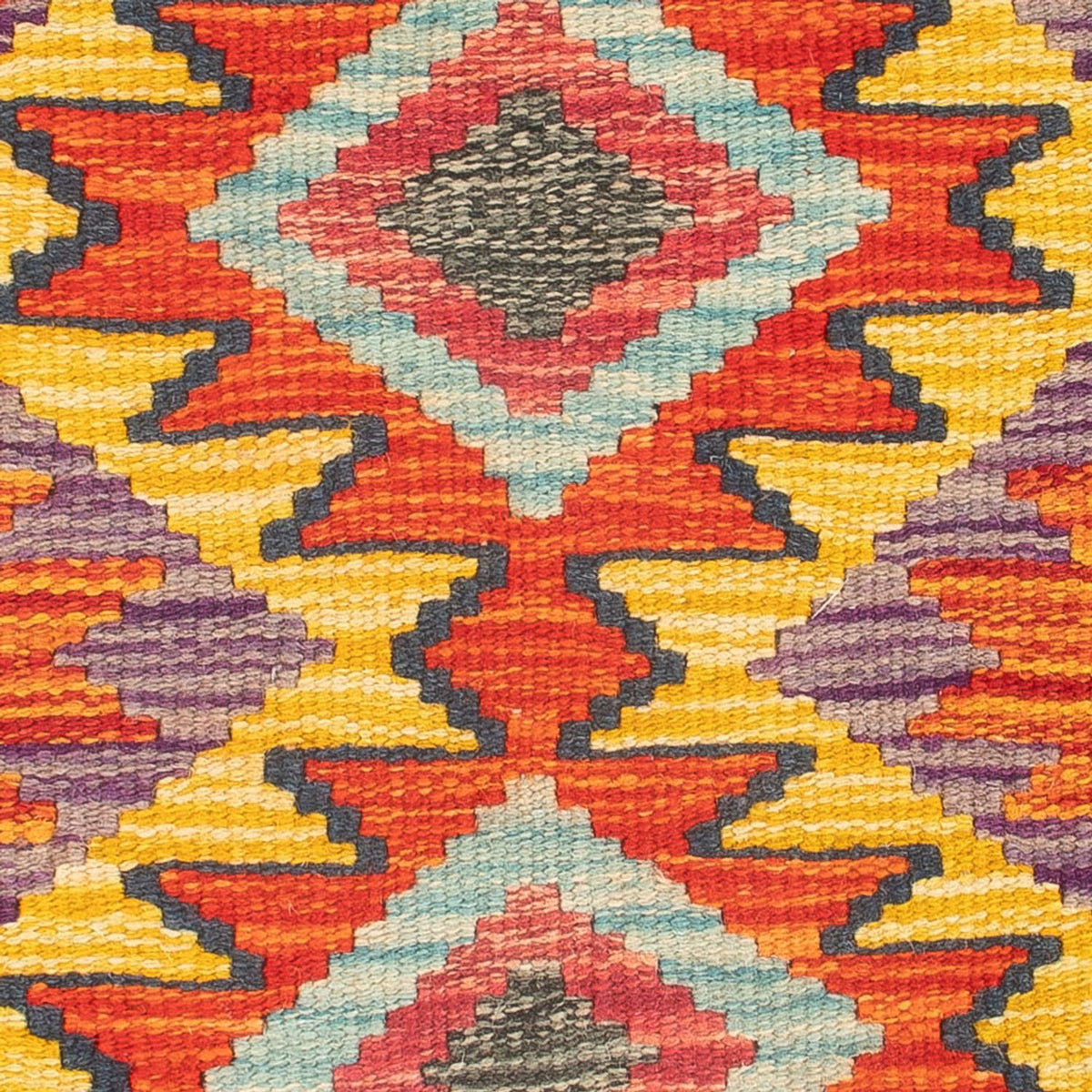 Kelim Carpet - Splash - 60 x 40 cm - flerfärgad