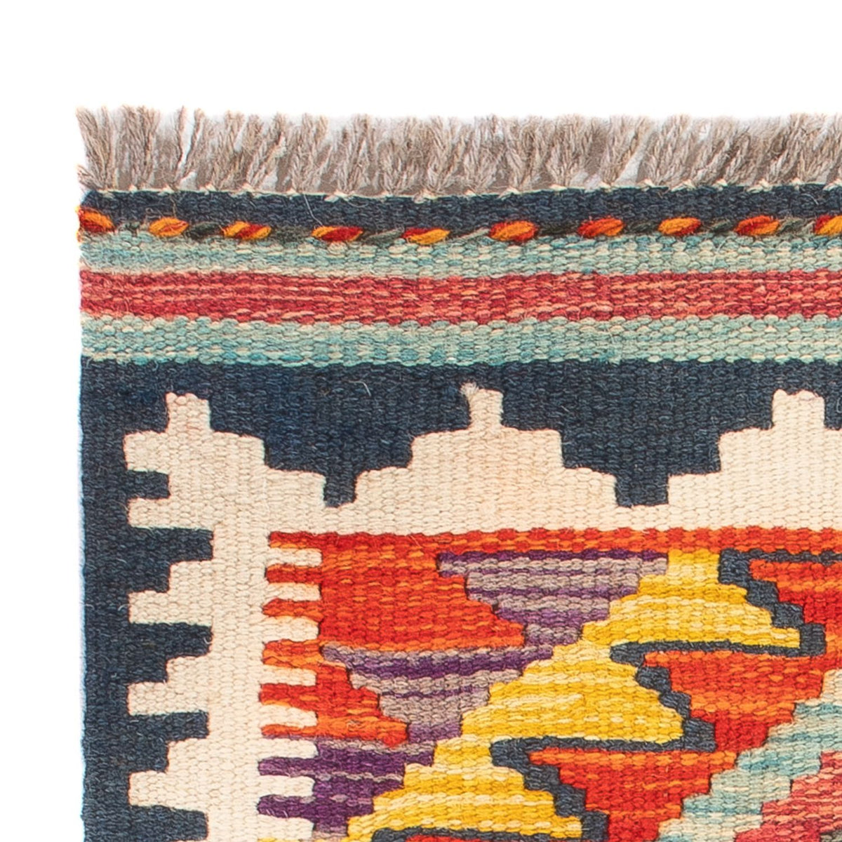 Kelim Carpet - Splash - 60 x 40 cm - flerfärgad