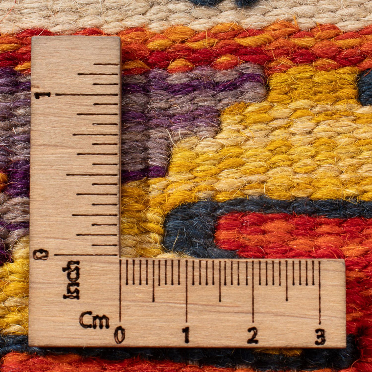 Kelim Carpet - Splash - 60 x 40 cm - flerfärgad