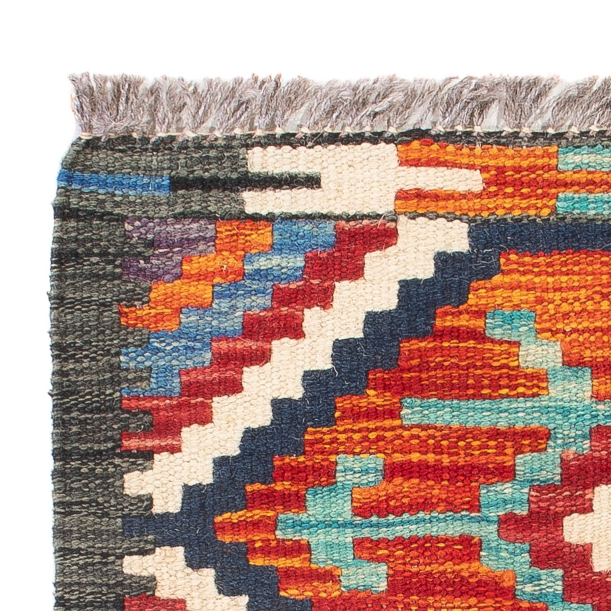 Kelim Carpet - Splash - 60 x 40 cm - flerfärgad