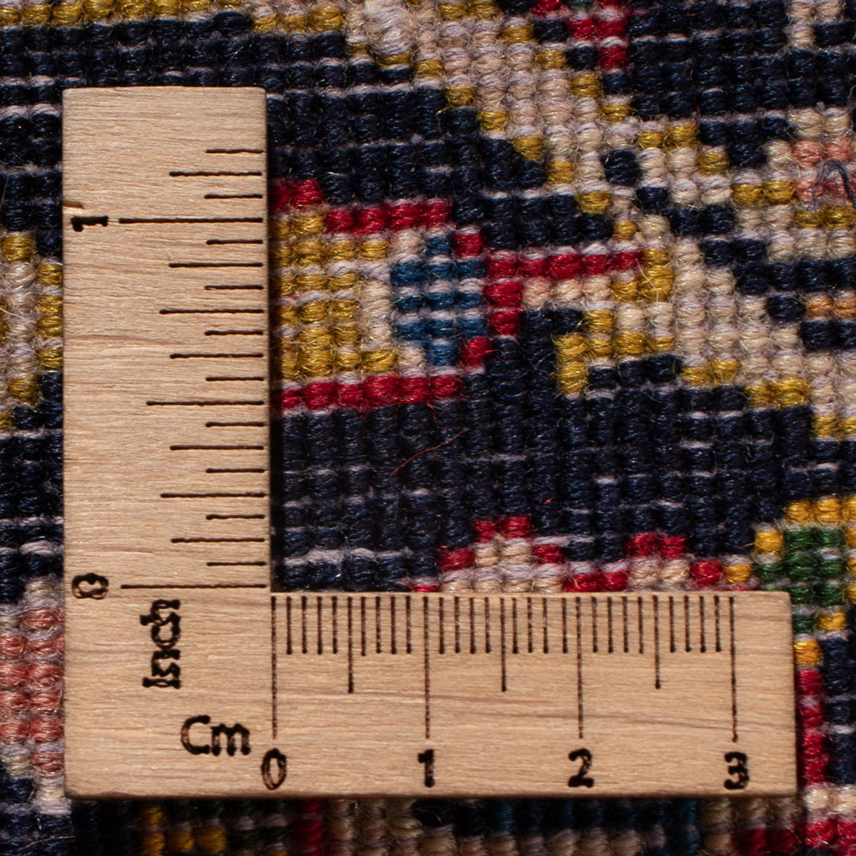 Persiska mattor - Keshan - Antik - 410 x 298 cm - mörkblå