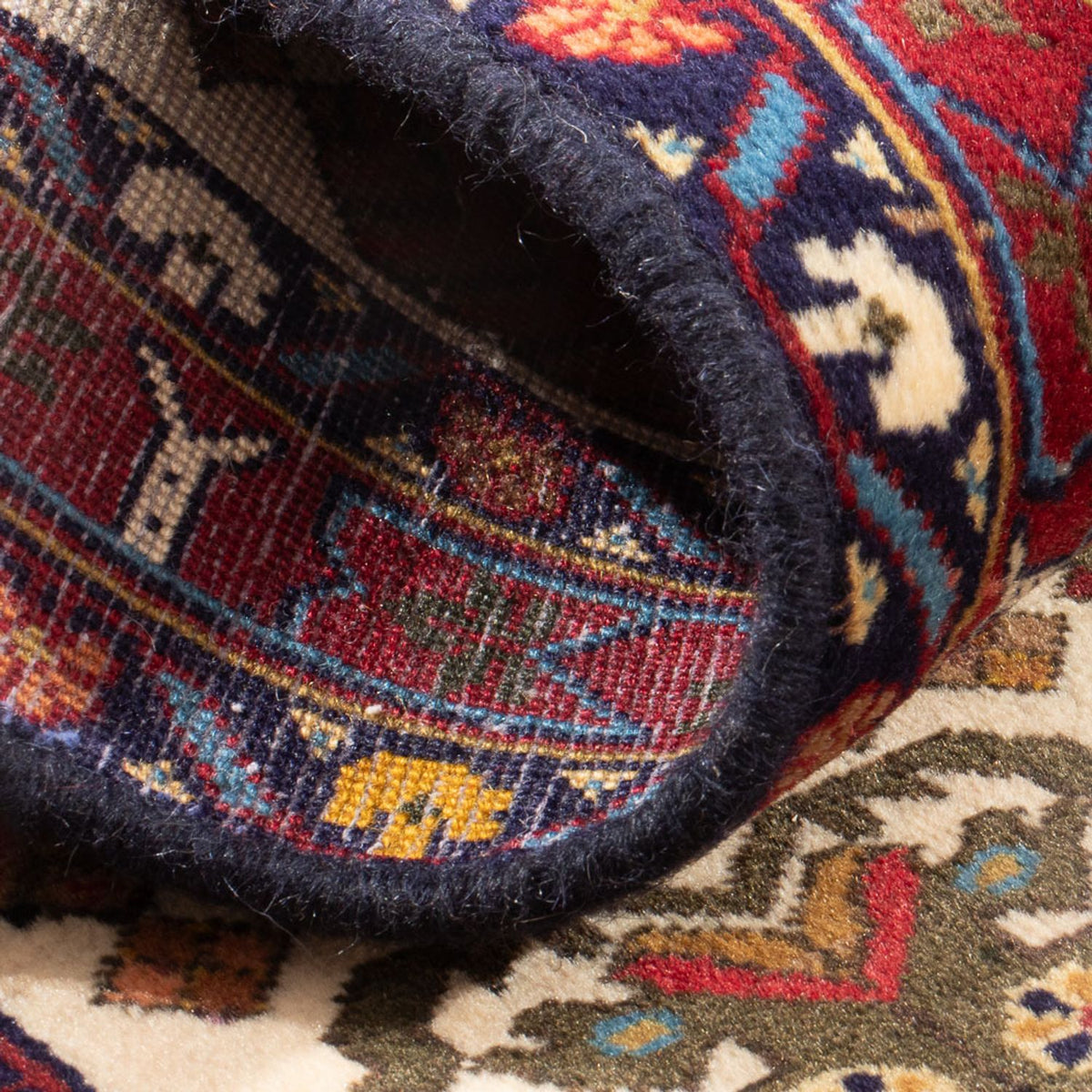 Persisk matta - Nomadic - 115 x 76 cm - flerfärgad