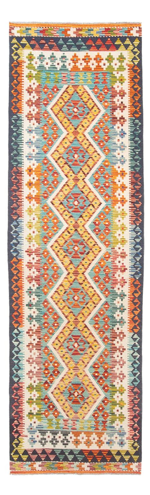 Runner Kelim Carpet - Splash - 280 x 85 cm - flerfärgad