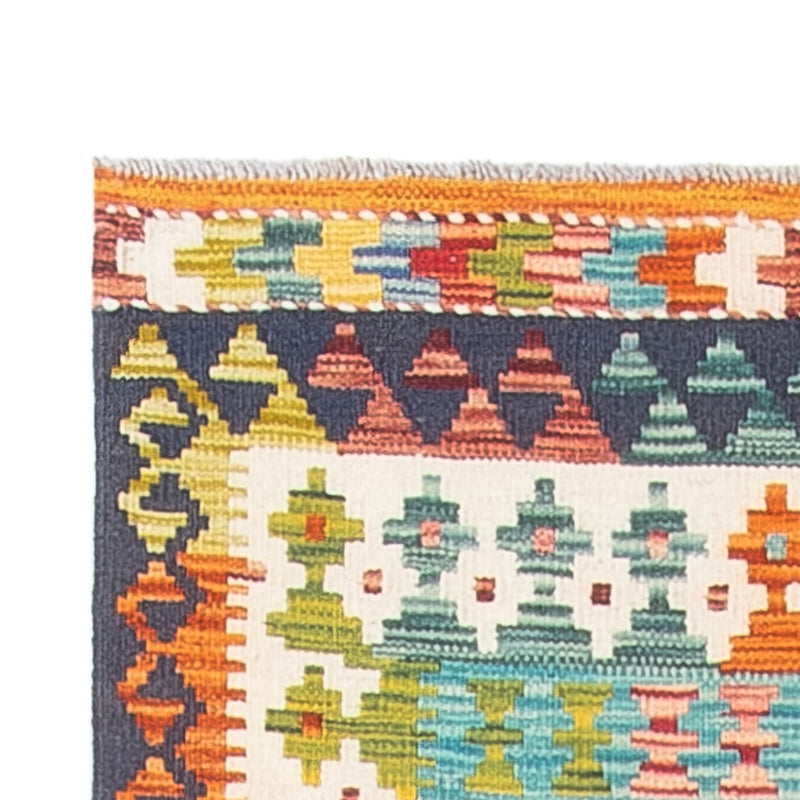 Runner Kelim Carpet - Splash - 280 x 85 cm - flerfärgad