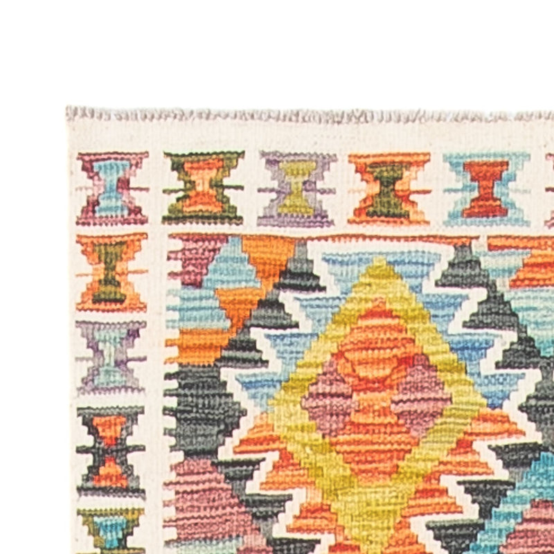 Runner Kelim Carpet - Splash - 281 x 80 cm - flerfärgad