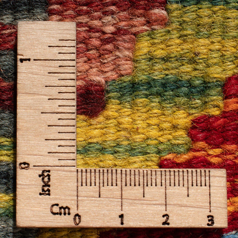 Runner Kelim Carpet - Splash - 232 x 80 cm - flerfärgad