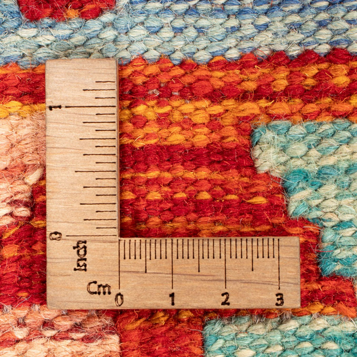 Kelim Carpet - Splash - 244 x 178 cm - flerfärgad