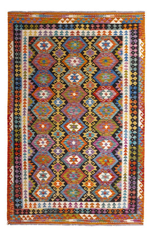 Kelim Carpet - Splash - 250 x 163 cm - flerfärgad