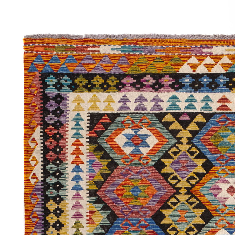 Kelim Carpet - Splash - 250 x 163 cm - flerfärgad