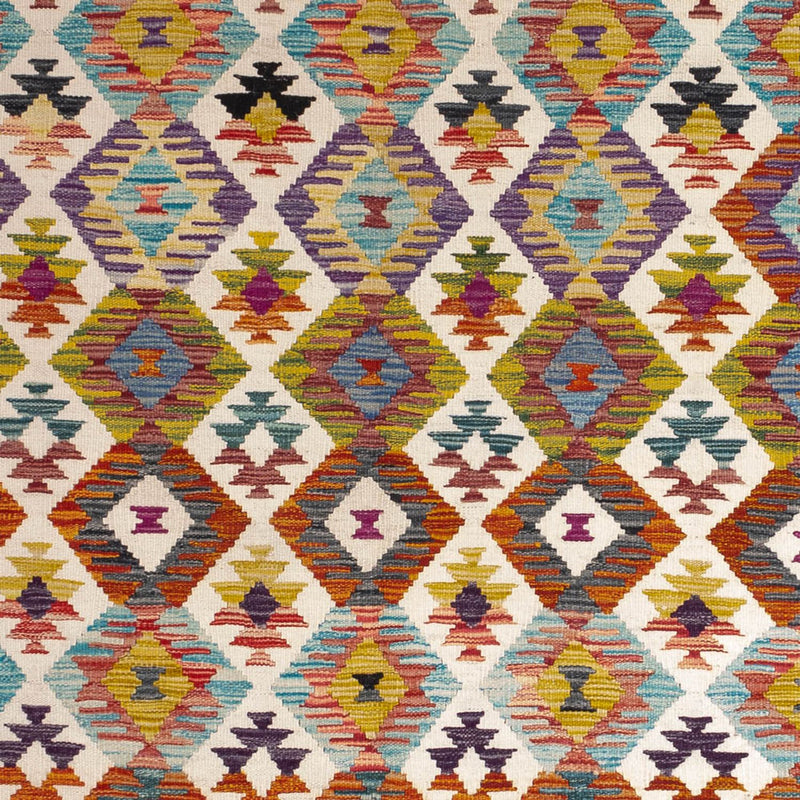 Kelim Carpet - Splash - 243 x 169 cm - flerfärgad