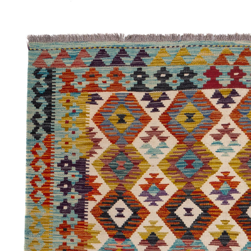 Kelim Carpet - Splash - 243 x 169 cm - flerfärgad