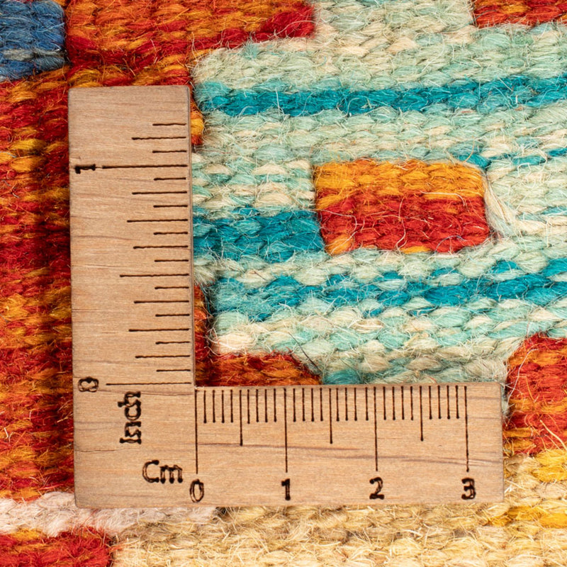 Kelim Carpet - Splash - 243 x 169 cm - flerfärgad