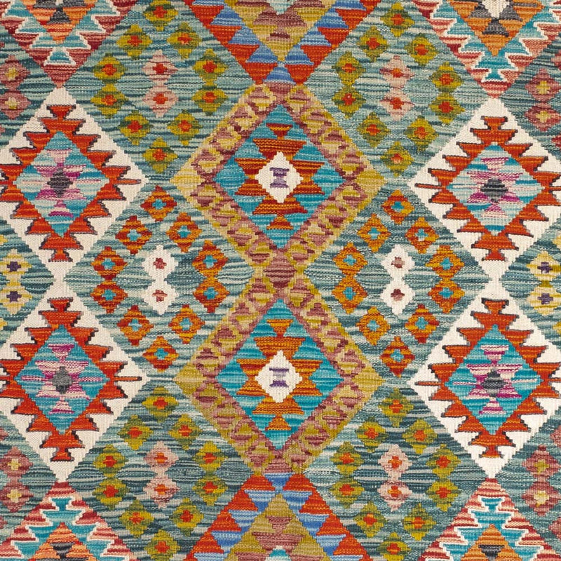 Kelim Carpet - Splash - 248 x 183 cm - flerfärgad