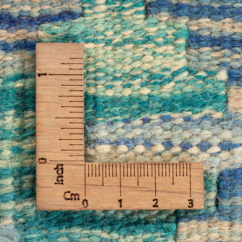 Kelim Carpet - Splash - 241 x 175 cm - flerfärgad