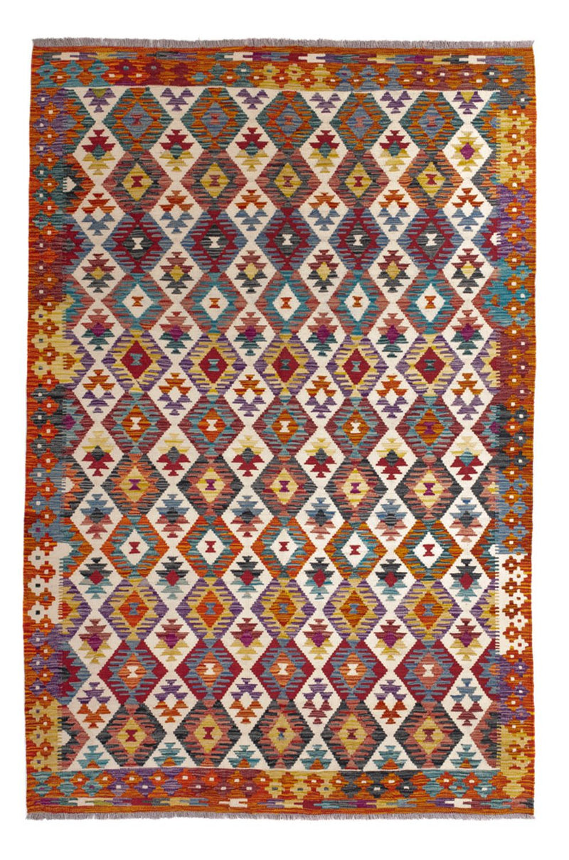 Kelim Carpet - Splash - 245 x 165 cm - flerfärgad