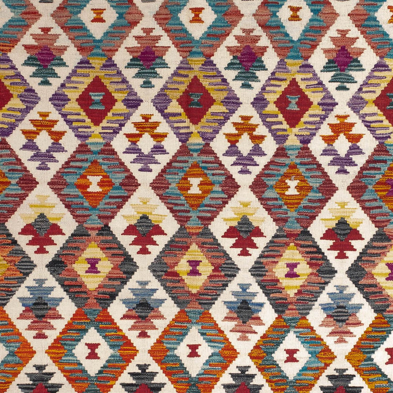 Kelim Carpet - Splash - 245 x 165 cm - flerfärgad