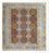 Kelim Carpet - Splash kvadrat  - 207 x 203 cm - flerfärgad