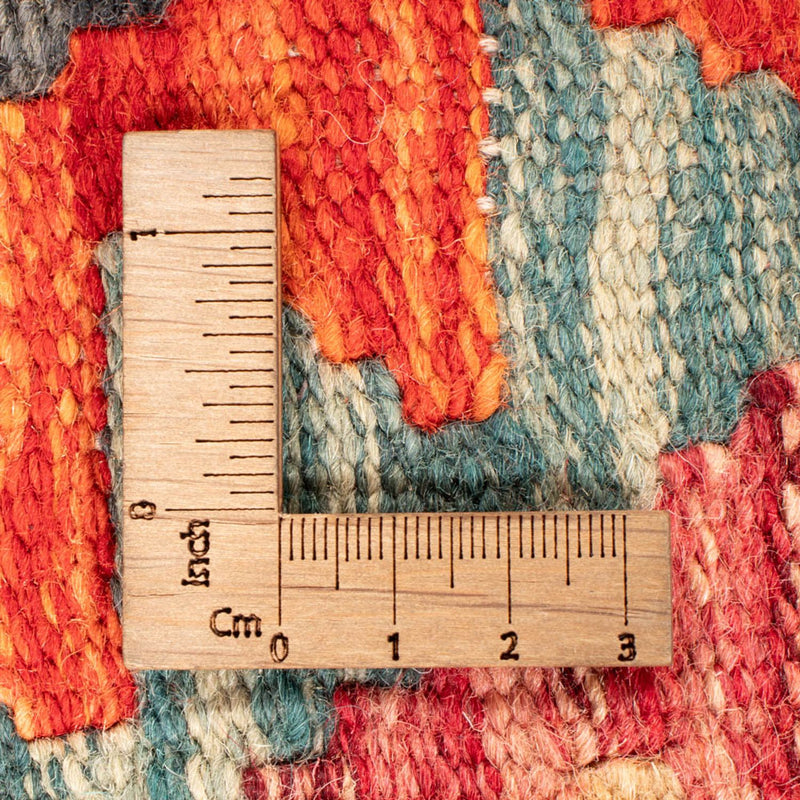 Runner Kelim Carpet - Splash - 244 x 79 cm - flerfärgad