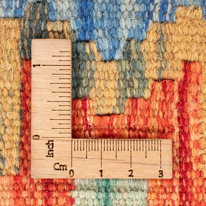 Runner Kelim Carpet - Splash - 255 x 82 cm - flerfärgad