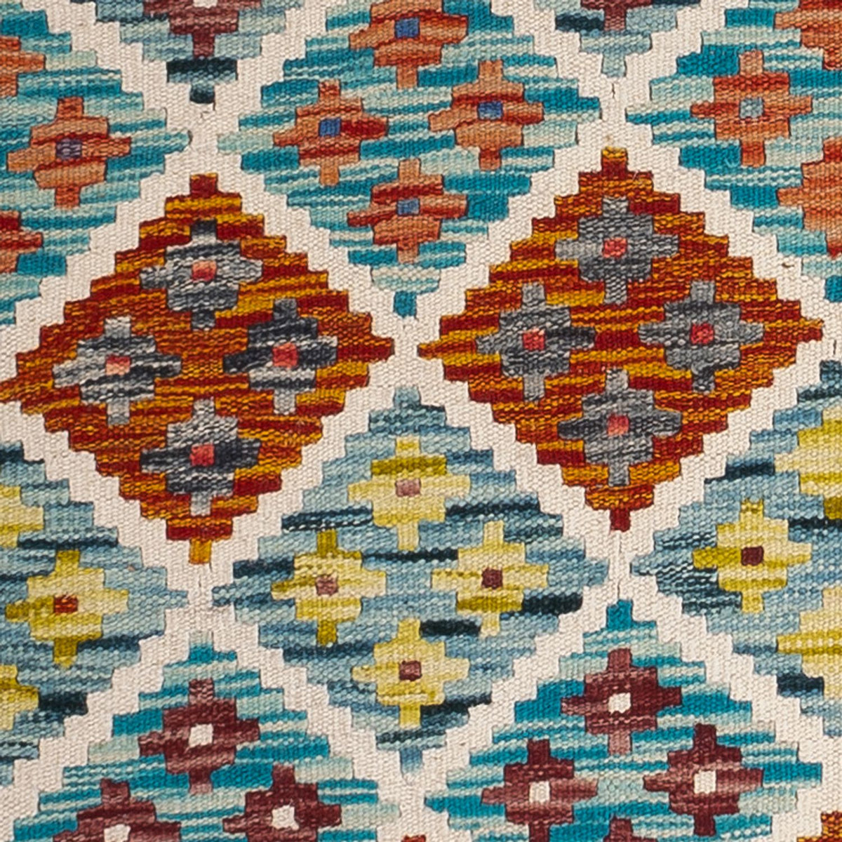 Runner Kelim Carpet - Splash - 239 x 79 cm - flerfärgad