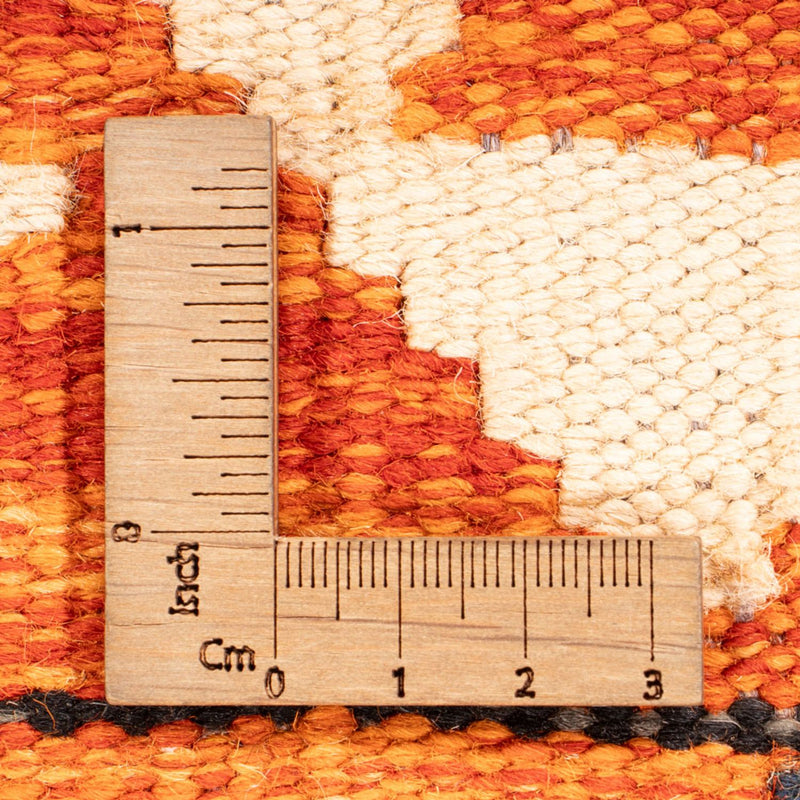 Runner Kelim Carpet - Splash - 199 x 76 cm - flerfärgad