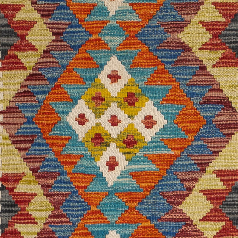 Kelim Carpet - Splash - 123 x 79 cm - flerfärgad