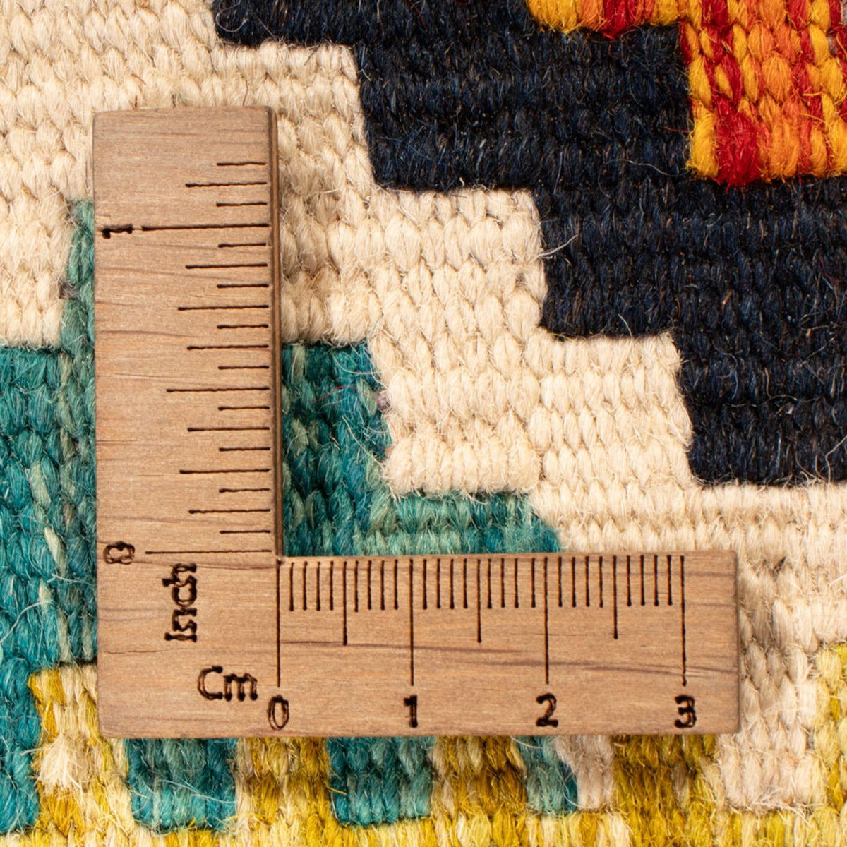 Kelim Carpet - Splash - 119 x 83 cm - flerfärgad