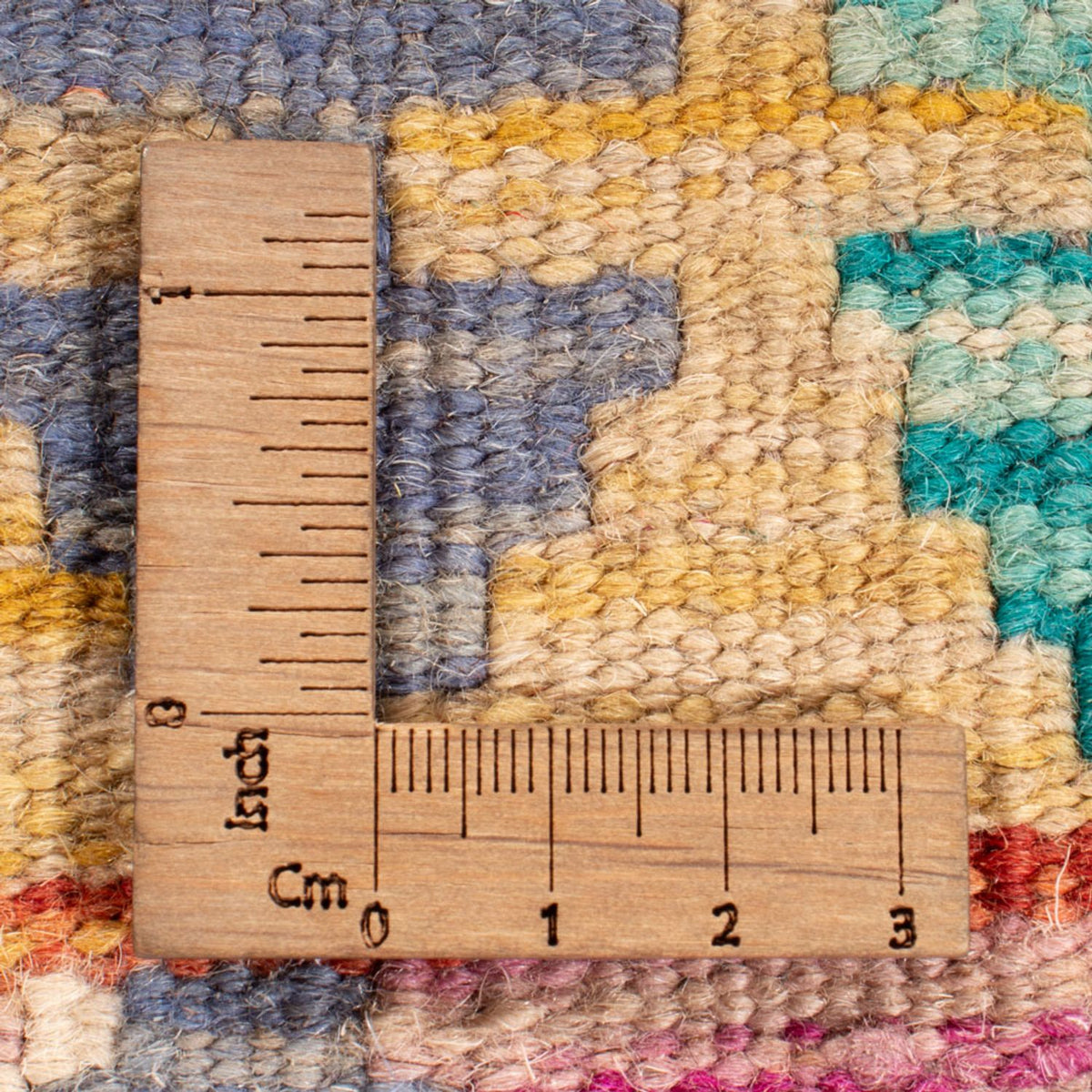 Kelim Carpet - Splash - 204 x 148 cm - flerfärgad