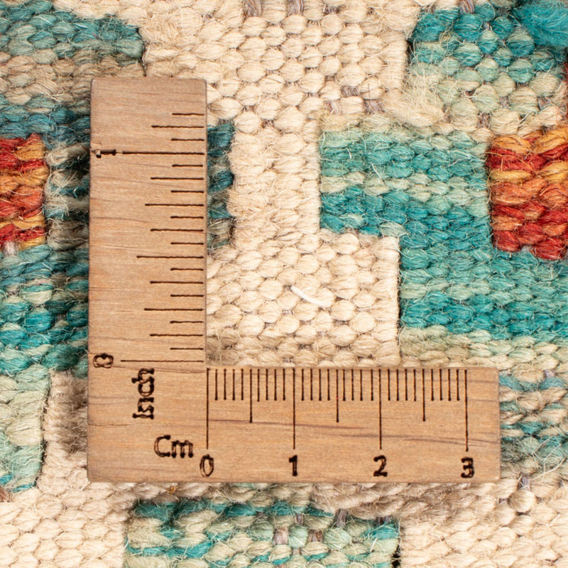 Kelim Carpet - Splash - 198 x 150 cm - flerfärgad