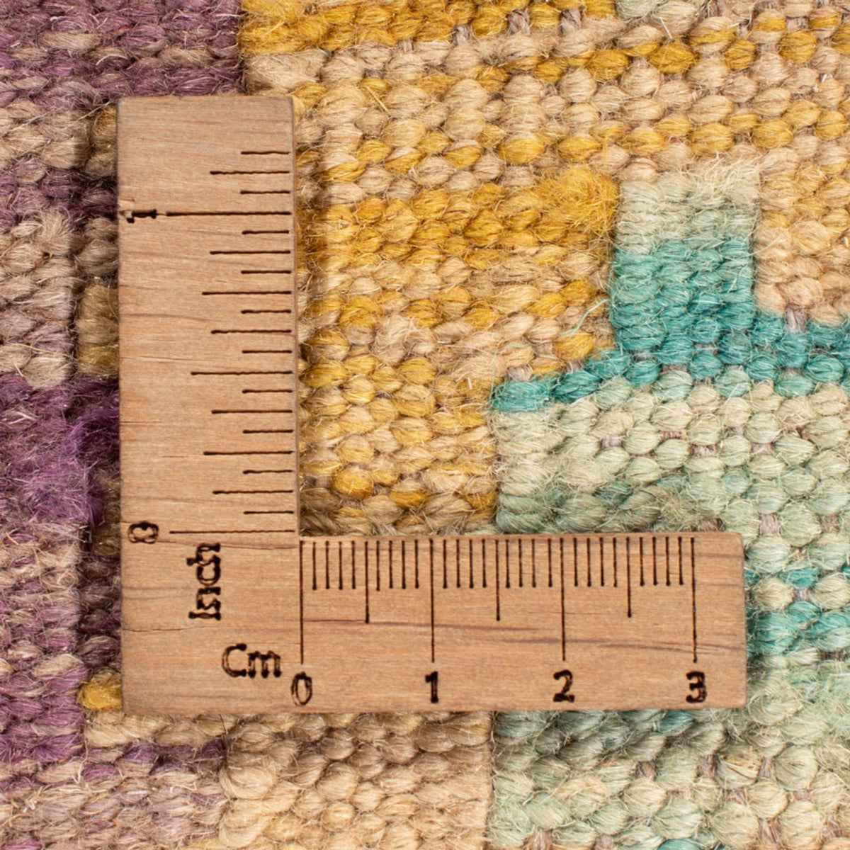 Kelim Carpet - Splash - 201 x 153 cm - flerfärgad