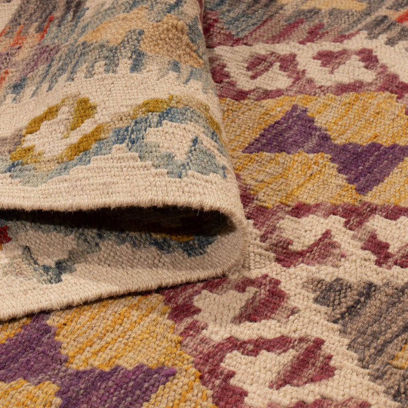 Runner Kelim Carpet - Splash - 301 x 79 cm - flerfärgad