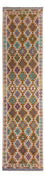 Runner Kelim Carpet - Splash - 301 x 81 cm - flerfärgad