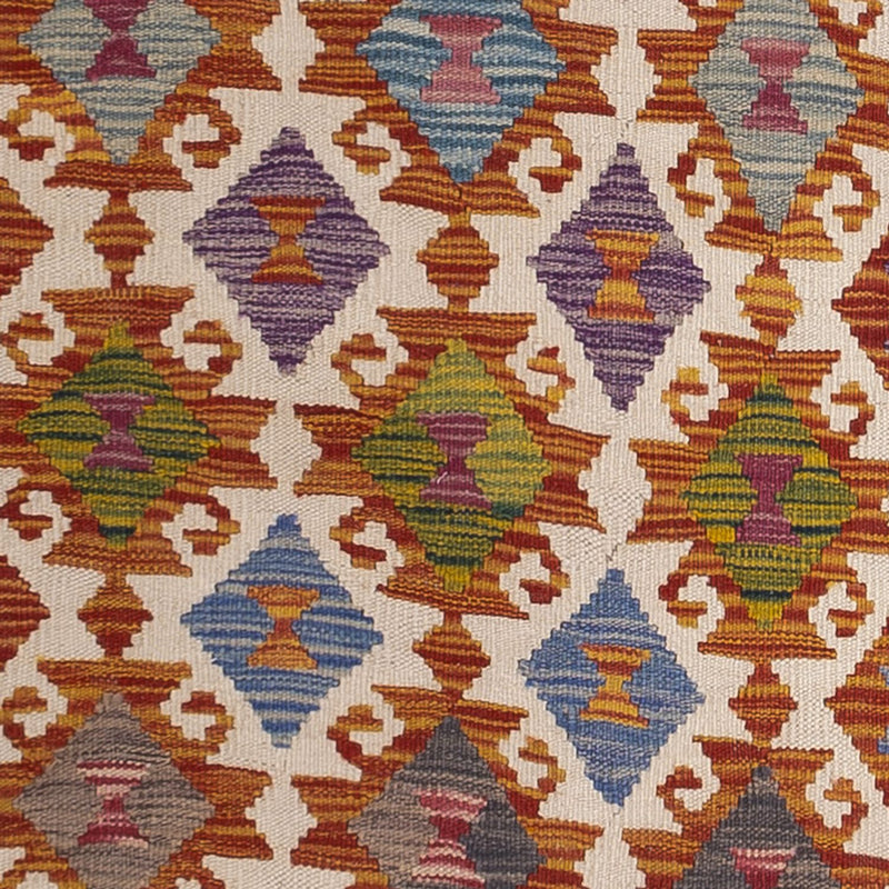 Runner Kelim Carpet - Splash - 269 x 84 cm - flerfärgad