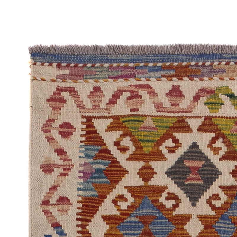 Runner Kelim Carpet - Splash - 269 x 84 cm - flerfärgad