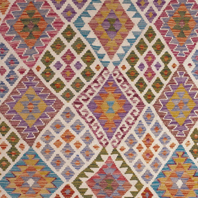 Kelim Carpet - Splash - 236 x 170 cm - flerfärgad