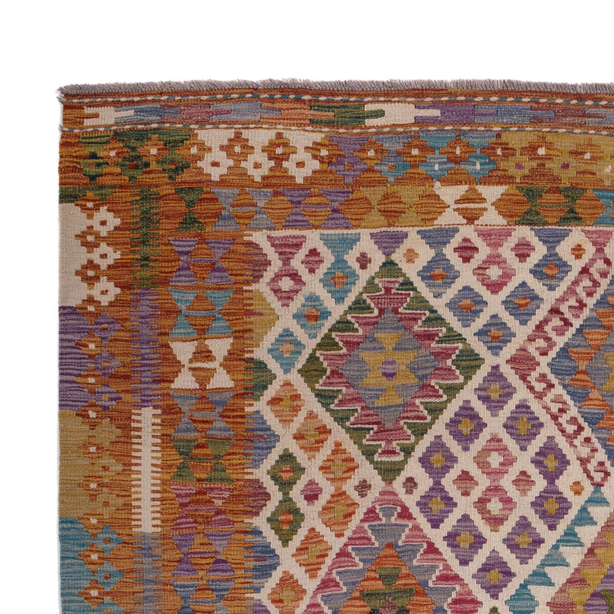 Kelim Carpet - Splash - 236 x 170 cm - flerfärgad