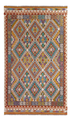 Kelim Carpet - Splash - 246 x 153 cm - flerfärgad
