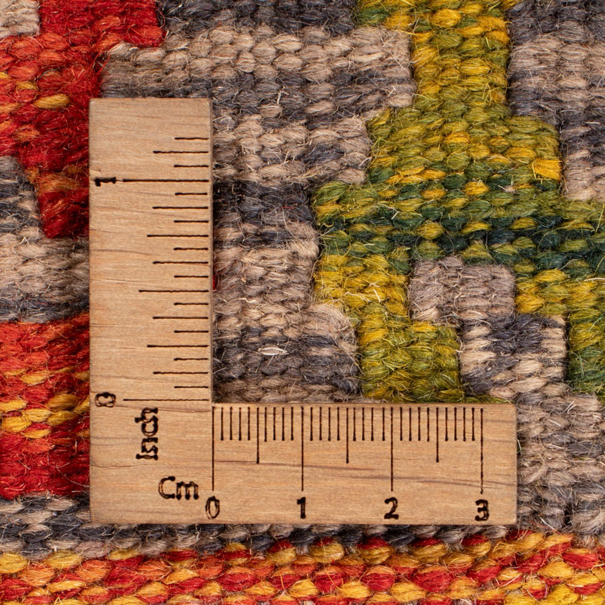 Kelim Carpet - Splash - 246 x 153 cm - flerfärgad