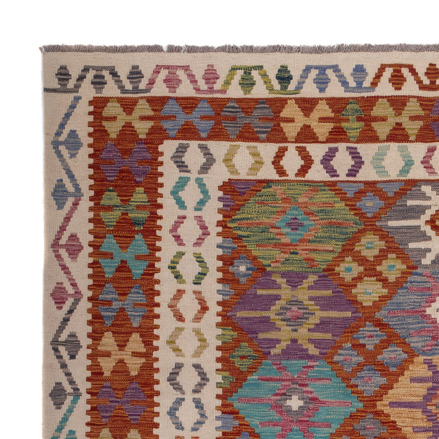 Kilim Maimana Mattan 247x195cm - Ullmatta