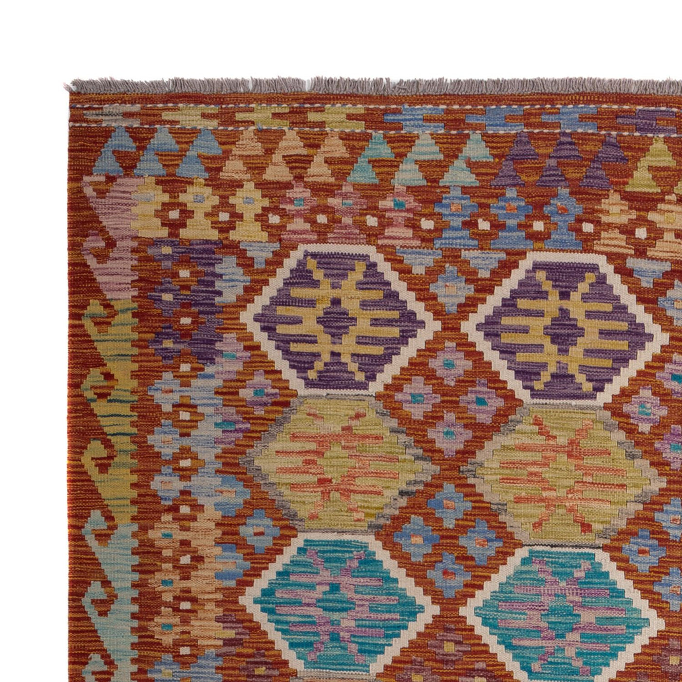 Kilim Maimana Mattan 247x201cm - Ullmatta