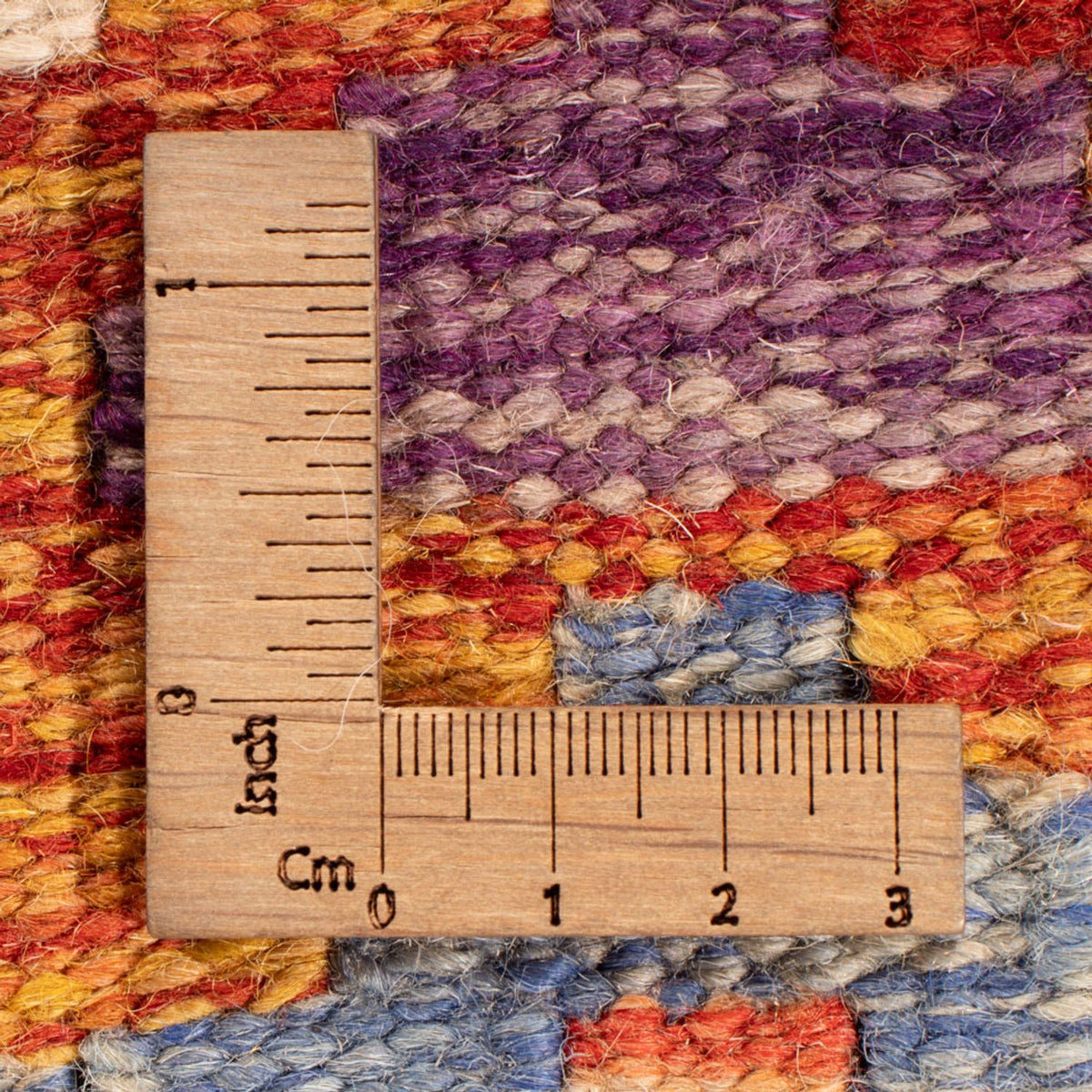 Kelim Carpet - Splash - 247 x 201 cm - flerfärgad