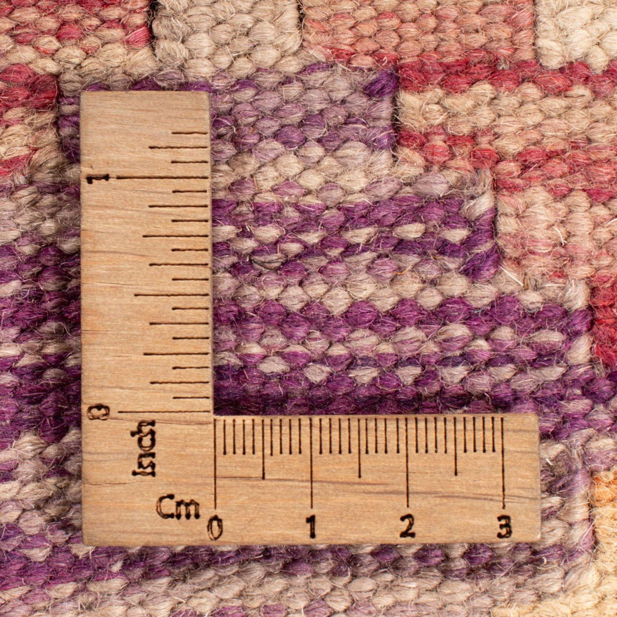 Kelim Carpet - Splash - 255 x 205 cm - flerfärgad