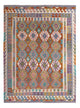 Kelim Carpet - Splash - 256 x 198 cm - flerfärgad