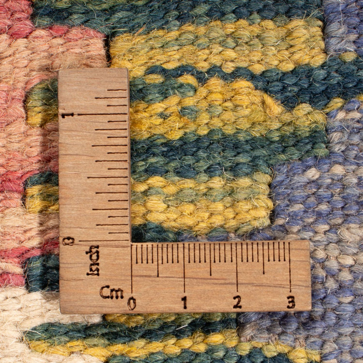 Kelim Carpet - Splash - 256 x 198 cm - flerfärgad