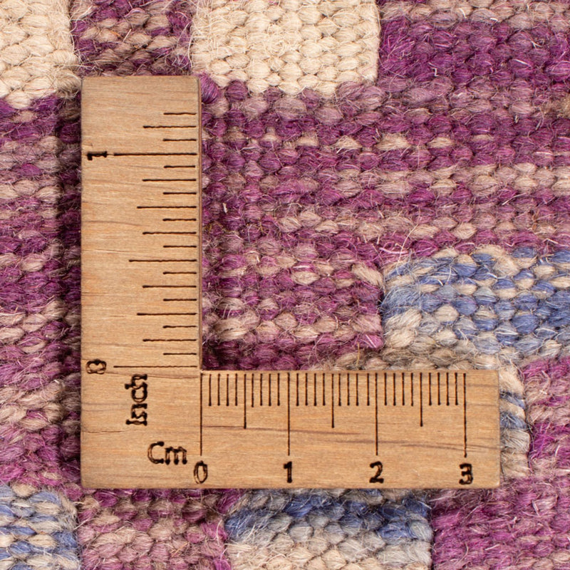 Kelim Carpet - Splash - 246 x 206 cm - flerfärgad