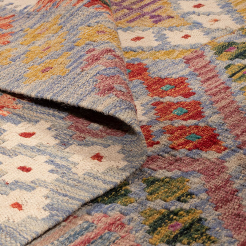 Kelim Carpet - Splash - 250 x 191 cm - flerfärgad