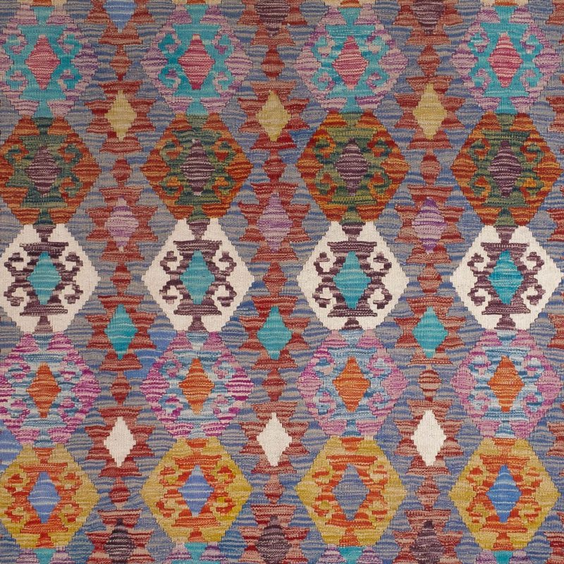 Kelim Carpet - Splash - 301 x 201 cm - flerfärgad