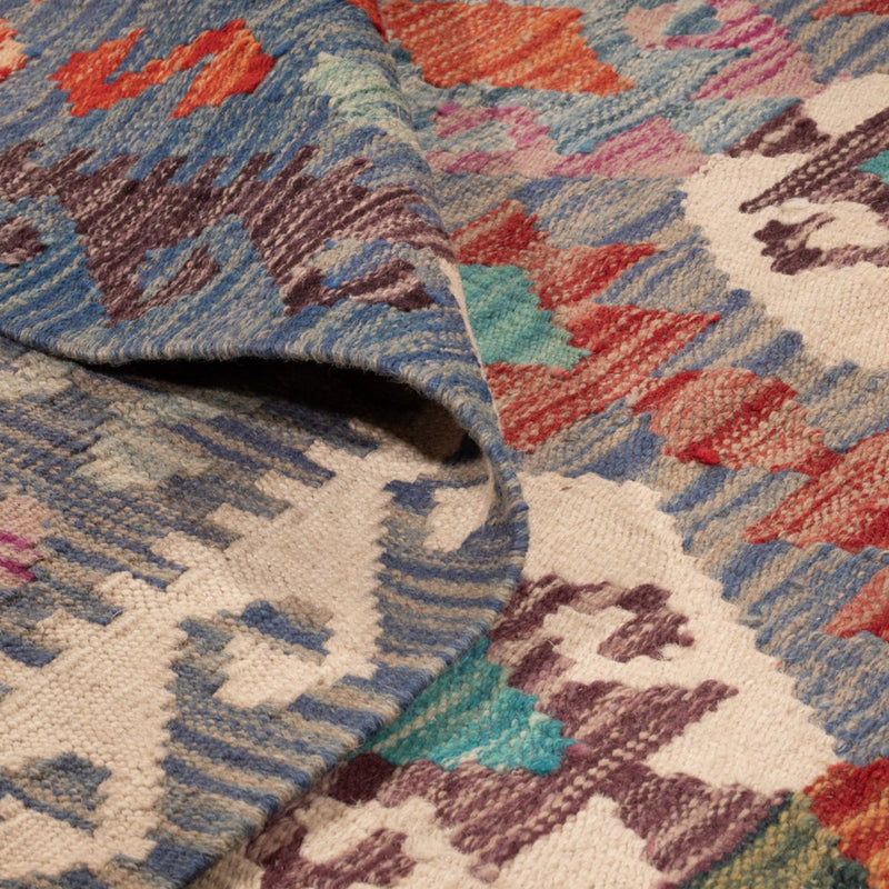 Kelim Carpet - Splash - 301 x 201 cm - flerfärgad