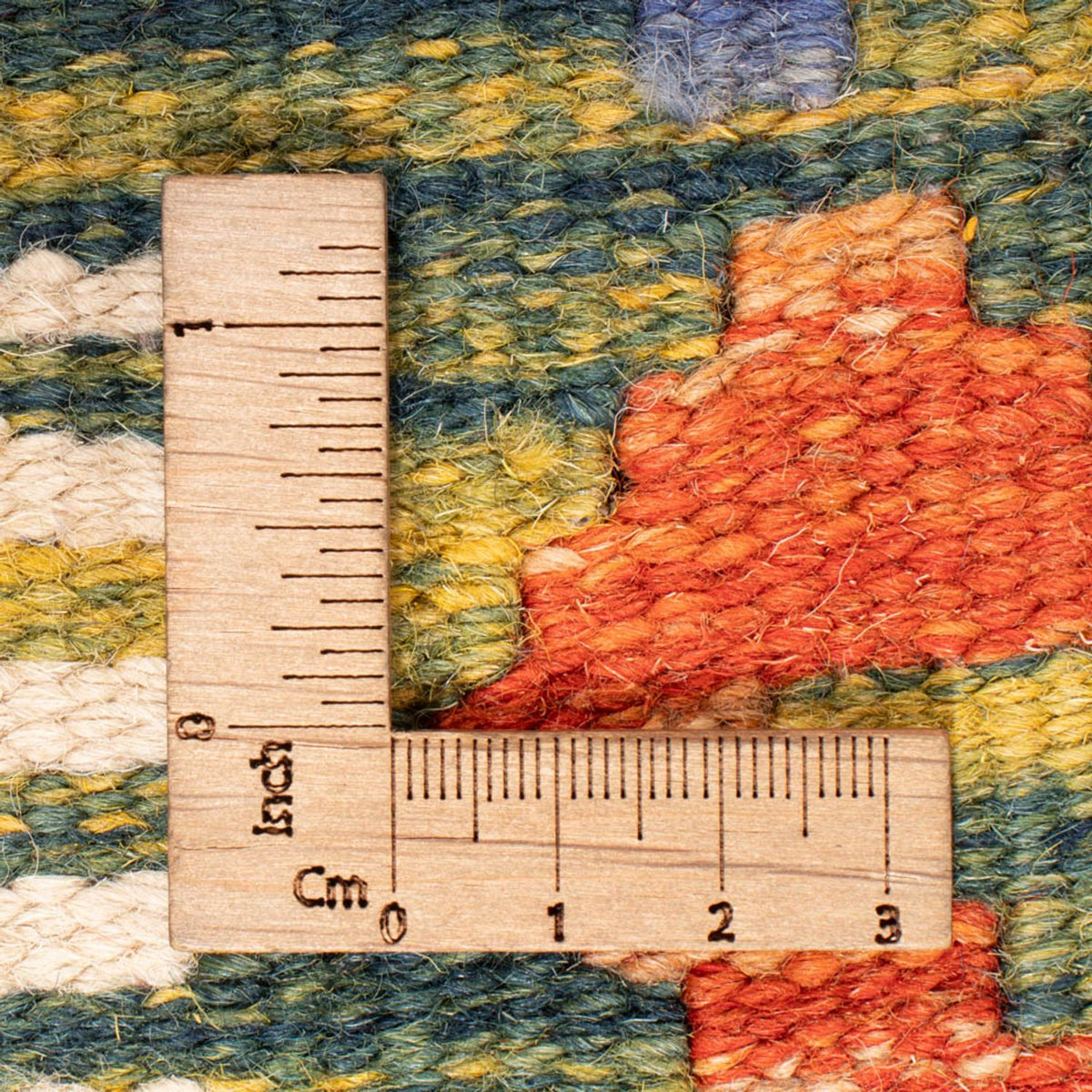 Kelim Carpet - Splash - 305 x 196 cm - flerfärgad