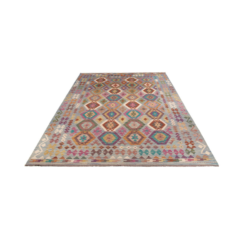 Kelim Carpet - Splash - 300 x 203 cm - flerfärgad